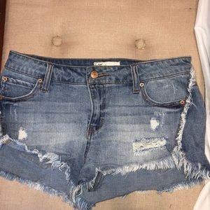 Women’s denim shorts